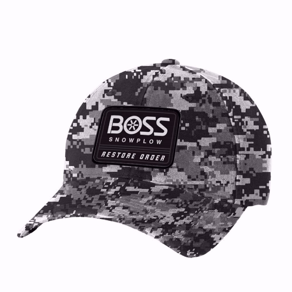 Grey Camo Cap