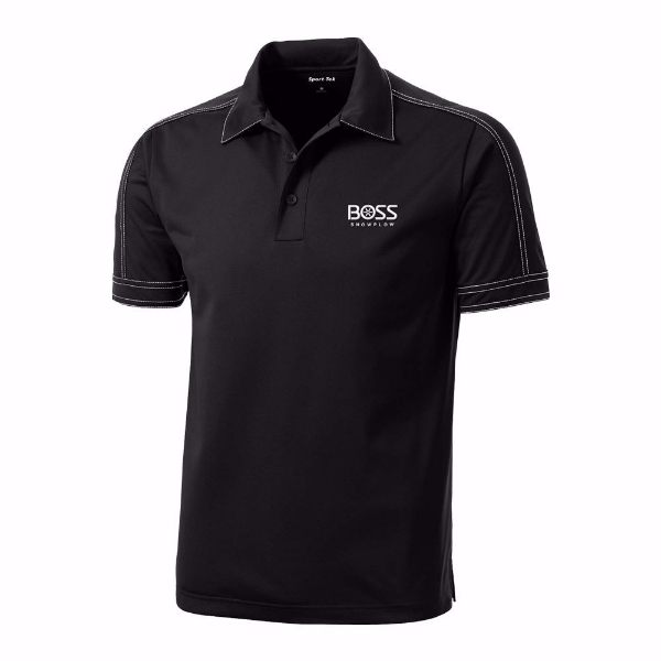 Men's Black Polo