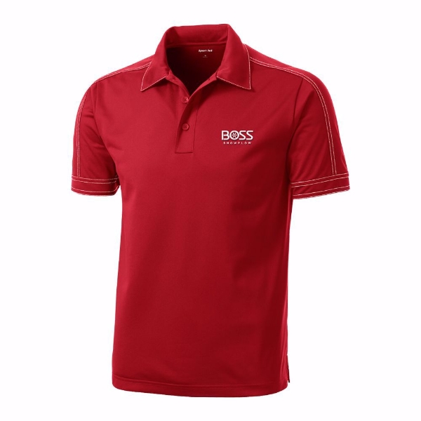 Men's Red Polo