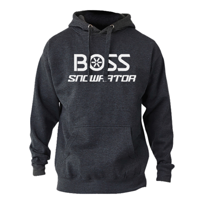 BOSS Snowrator Hoodie Product Image on white background