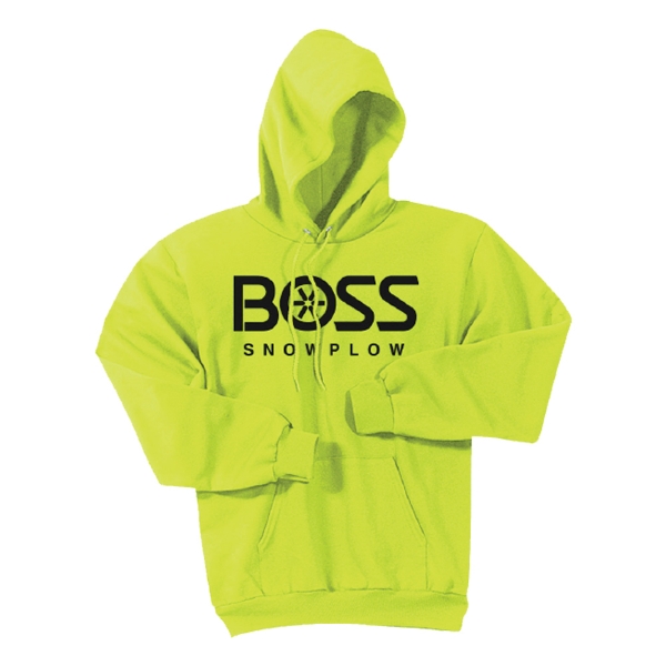 HI-VIS Hoodie Product Image on white background