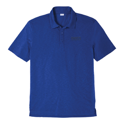 Men's True Royal Polo product image on white background