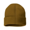 Canvas Beanie-Grit Beanie Back Image on white background