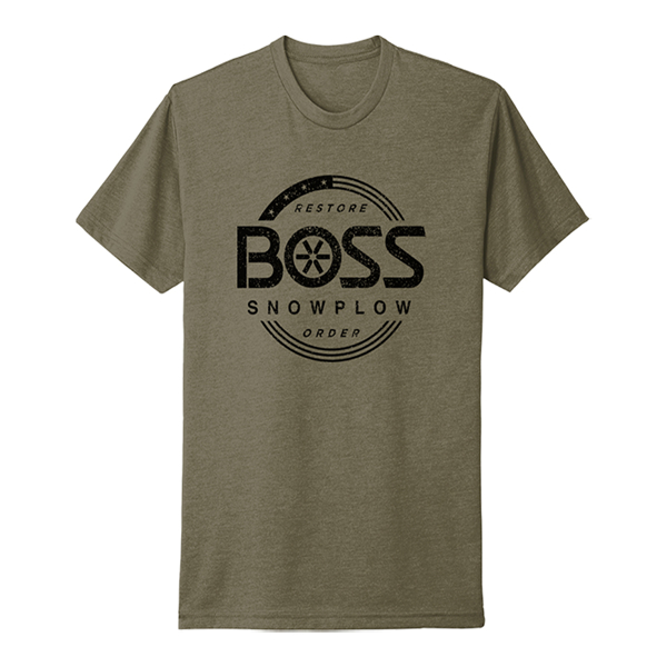 BOSS American Tee Product Image on white background