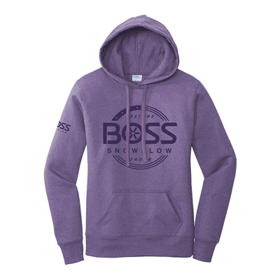 BOSS Ladies' American Hoodie Product Image on white background