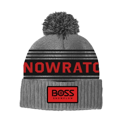 BOSS Snowrator Beanie Front Image on white background