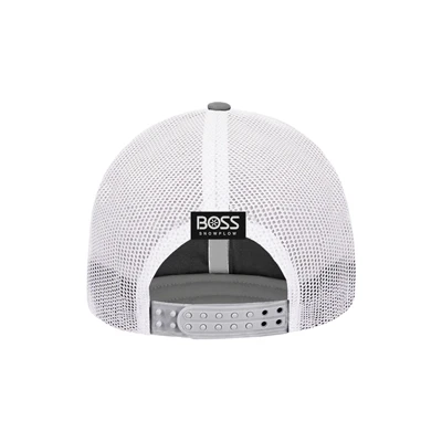 BOSS Est. 1985 Gray Hat Front Image on white background