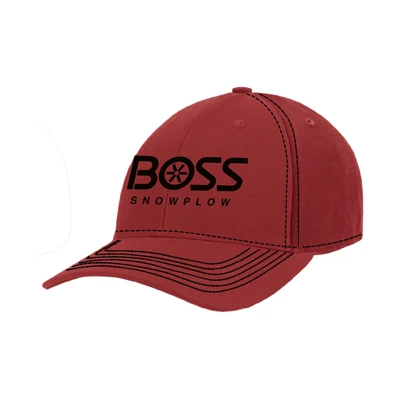 BOSS Red Classic Cap Front Image on white background
