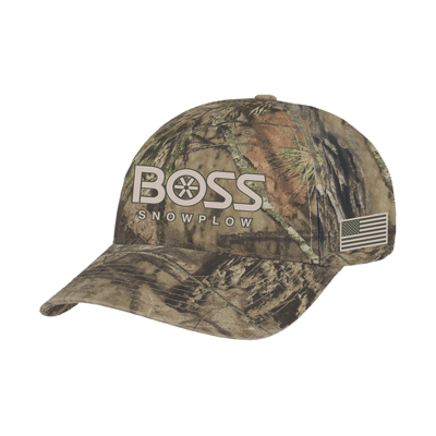 BOSS Patriotic Camo Cap Front Image on white background