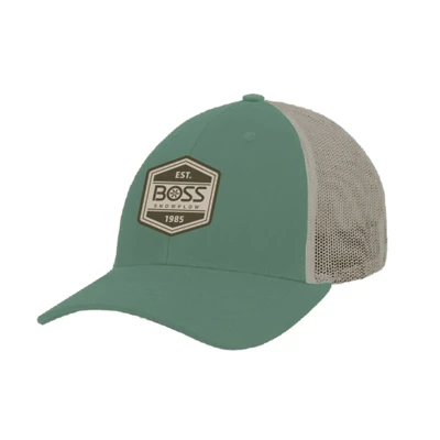 Low-profile Trucker Front Image on white background