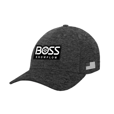 Boss Low Profile Flag Hat Front Image on white background