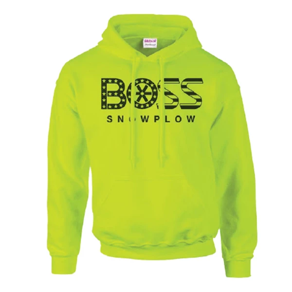 BOSS Plow Gear Store | Hi-Vis Unisex Hoodie 1