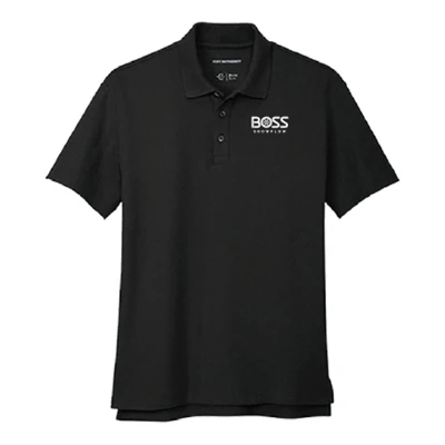 Men's Corporate Polo Product Image on white background