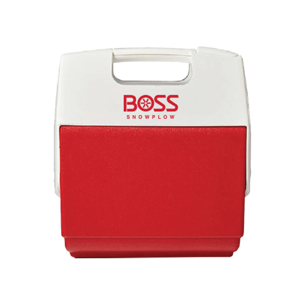 2024 BOSS Snowplow Igloo Travel Cooler Product Image on white background