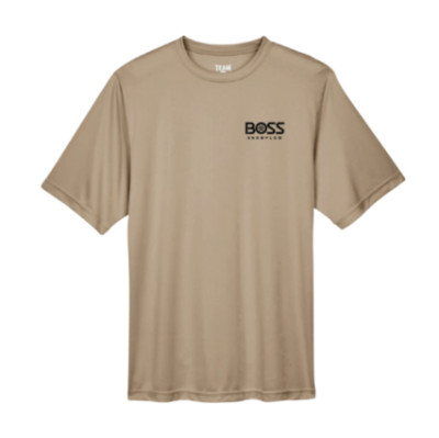 Image of the BOSS FDE Territory Athletic Tee with "Whatever It Takes" text and BOSS Snowplow logo on the back
