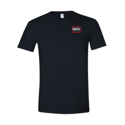 Image of the BOSS Mens DXT Tee with DXT and BOSS Snowplow graphic on the back