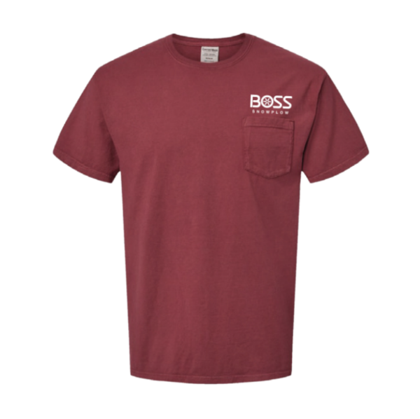 BOSS Retro Pocket Tee - Red