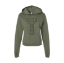 Image of the BOSS Ladies Green Plow Hoodie with the BOSS Snowplow graphic on the front