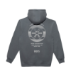 BOSS Snowplow Advanced Snow Removal hoodie back view with blade icon graphic