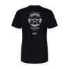 Back view of black women’s t‑shirt with large “Advanced Snow Removal” graphic and BOSS Snowplow branding